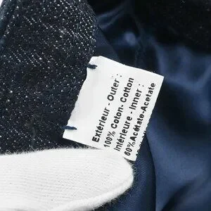 CHANEL | Accessories | Chanel Denim Cap Hat Indigo M Small  display picture 1